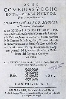 Miguel De 1547 1616 Prints: CERVANTES SAAVEDRA, Miguel de (1547-1616)