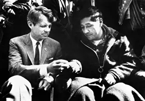 Working Poor Prints: Cesar Chavez ends his hunger strike with Sen. Robert Kennedy