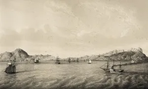 Morocco Prints: Ceuta (19th c.). Engraving. SPAIN