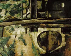 Post Impressionist Prints: CEZANNE, Paul (1839-1906). The Bridge of Maincy (Le pont de Maincy)