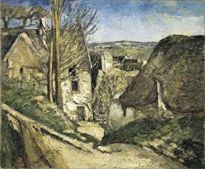 1101artcom Aisa Prints: CEZANNE, Paul (1839-1906). The House of the Hanged Man