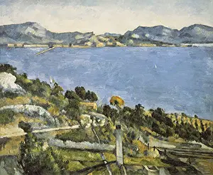 Panorama Prints: CEZANNE, Paul (1839-1906). L'Estaque