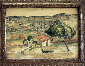 Land Prints: CEZANNE, Paul (1839-1906). Provence Hills