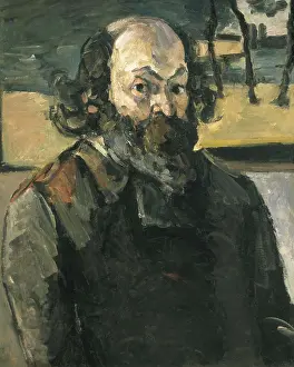 Cezanne Prints: CEZANNE, Paul (1839-1906). Self Portrait