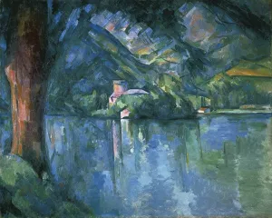 1896 Prints: CEZANNEPaul (1839-1906). Lake Annecy