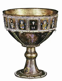 Fine Art Prints: Chalice of Emperor Romanus I. 10th c
