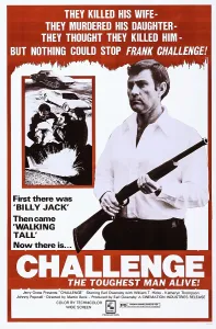 Earl Prints: CHALLENGE, Earl Owensby on poster art, 1974