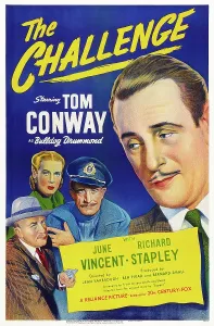 Stevenson Prints: THE CHALLENGE, US poster art, from second left: June Vincent