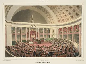 Capitol Prints: Chamber of House of Representatives