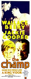 Cooper Prints: THE CHAMP, top right: Wallace Beery