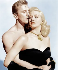 Black Gloves Prints: CHAMPION, from left: Kirk Douglas, Marilyn Maxwell, 1949