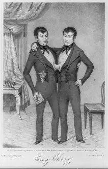Curiosities Prints: Chang and Eng, (1811-1874)