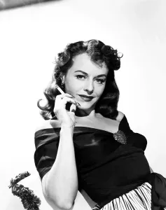 Smirk Prints: CHARGE OF THE LANCERS, Paulette Goddard, 1954
