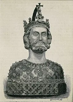Charlemagne Or Charles I 742 814 Prints: CHARLEMAGNE or CHARLES I (742-814)
