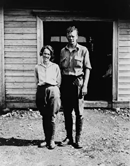 Lindbergh Prints: Charles and Anne Morrow Lindbergh