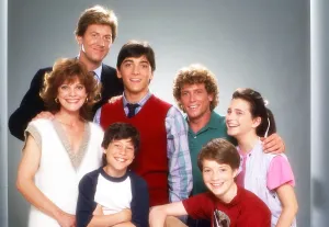 James Prints: CHARLES IN CHARGE, from left: Julie Cobb