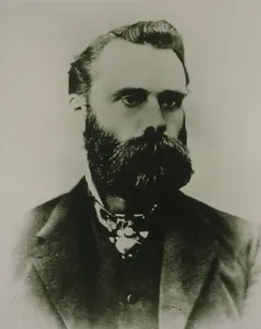 Stock Markets Prints: Charles H. Dow (1851-1902), a founder of Dow Jones & Co