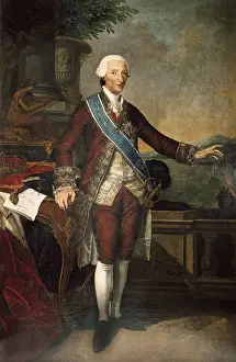 Campanians Prints: CHARLES III (1716-1788). King of Spain (1759-1788) and Naples (1734-1759)