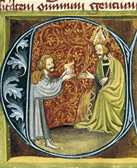 Parchment Prints: CHARLES IV of Luxembourg (1316-1378)