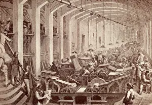 Machine Prints: Charles Laure's printing press