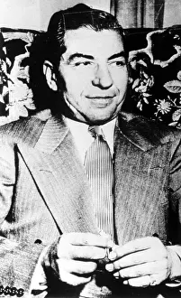 Mafia Prints: Charles Lucky Luciano, circa 1940s. Courtesy: CSU Archives / Everett Collection