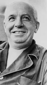 Pajamas Prints: Charles Ponzi (1882-1949), wearing pajamas, probably in Brazil, 1942