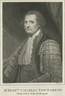 1760s Prints: Charles Townshend, Chancellor of the Exchequer