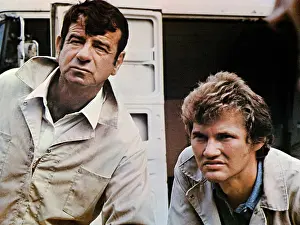Matthau Prints: CHARLEY VARRICK, from left: Walter Matthau, Andrew Robinson, 1973
