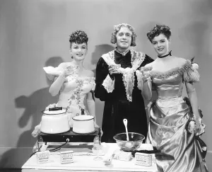 Benny Prints: CHARLEY'S AUNT, from left, Anne Baxter