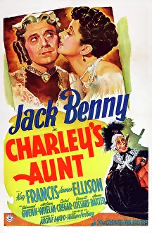 Benny Prints: CHARLEY'S AUNT, US poster art
