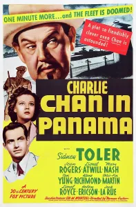 Richmond Prints: CHARLIE CHAN IN PANAMA, US poster