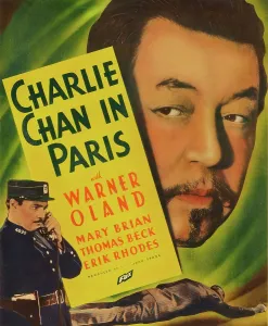 Chan Prints: CHARLIE CHAN IN PARIS, Warner Oland