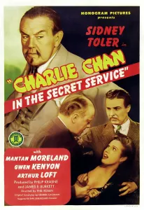 Sidney Prints: CHARLIE CHAN IN THE SECRET SERVICE