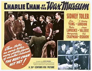 Charlie Chan Prints: CHARLIE CHAN AT THE WAX MUSEUM