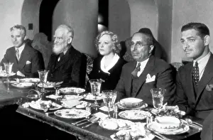 Hearst Prints: CHARLIE CHAPLIN, GEORGE BERNARD SHAW