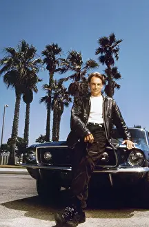 Leather Jacket Prints: CHARLIE GRACE, Mark Harmon, 1995-96
