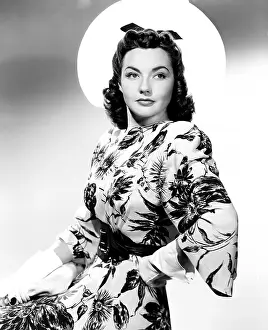 Picture Hat Prints: CHARTER PILOT, Lynn Bari, 1940