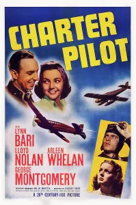 Arlene Prints: CHARTER PILOT, US poster art, top left: Lloyd Nolan