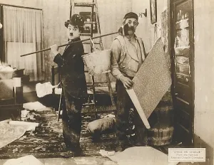 Bucket Prints: CHASE ME CHARLIE, left: Charlie Chaplin, 1918