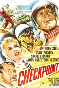 Driver Prints: CHECKPOINT, from lower left, James Robertson Justice