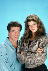 Danson Prints: CHEERS, from left, Ted Danson, Kirstie Alley, 1982-93