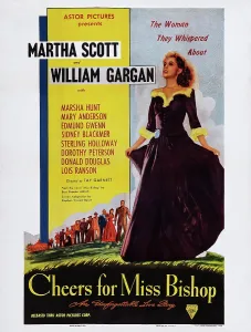 Images Dated 2nd March 2015: CHEERS FOR MISS BISHOP, US poster art, Martha Scott, 1941