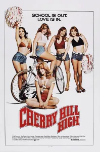 Shorts Prints: CHERRY HILL HIGH, US poster art, Gloria Upson (3rd from left), Lynn Hastings (front), 1977