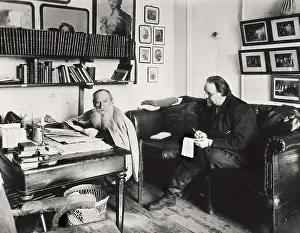 Leo 1828 1910 Prints: CHERTKOV, Vladimir G. (1854-1936); TOLSTOY