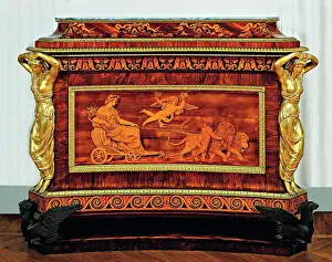 Private Collection Prints: Chest of drawers, by Appiani Andrea