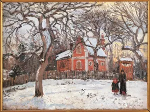Bare Tree Prints: Chestnut Trees at Louveciennes