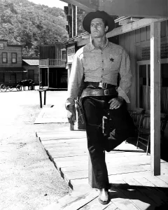 1950s Portrait Prints: CHEYENNE, Clint Walker, Incident at Indian Springs, aired September 24, 1957 (1955-63)