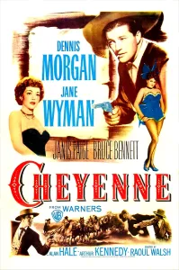 Janis Prints: CHEYENNE, US poster, middle left: Jane Wyman