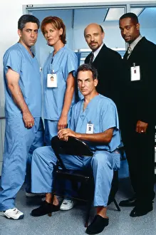 Harmon Prints: CHICAGO HOPE, from left: Adam Arkin