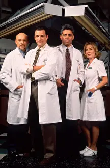 Adam Prints: CHICAGO HOPE, from left: Hector Elizondo